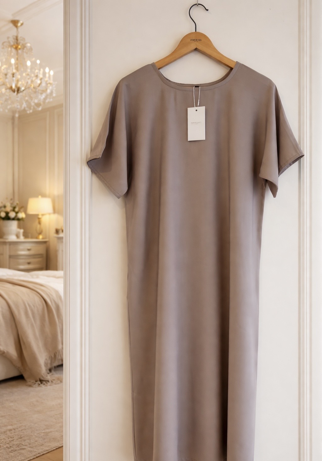Inner dress cream white