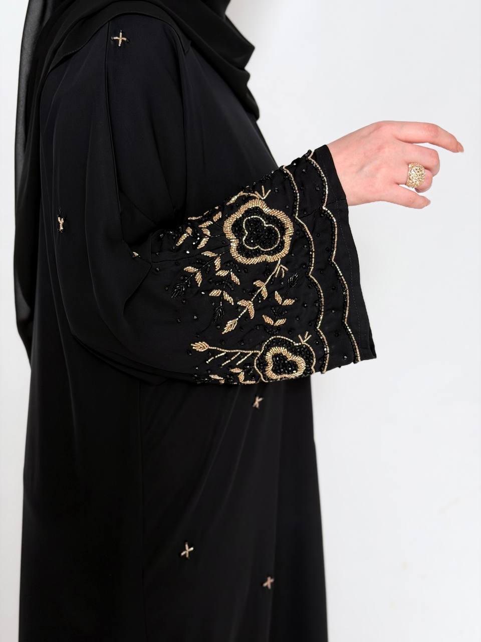 Lunara Noir Abaya 🖤 thumbnail